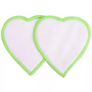 Heart-shape Reusable Bamboo Cotton Facial Pads Makeup Remover Facial Cloth