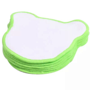 Bear-shaped Reusable Bamboo Cotton Facial Pads Makeup Remover Facial Cloth