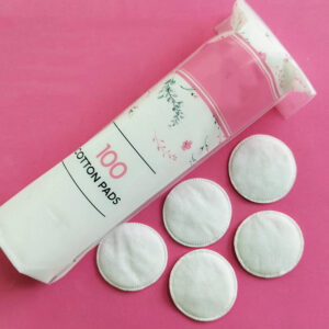 Custom Packaging 3 Layer Edge-locked Cosmetic Cotton Rounds 100 Count