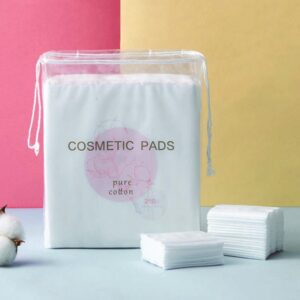 3 Layer Makeup Remover Square Cotton Pads 210 pcs/bag