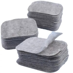 Thick Black Charcoal Cosmetic Cotton Pads 100pcs/pack