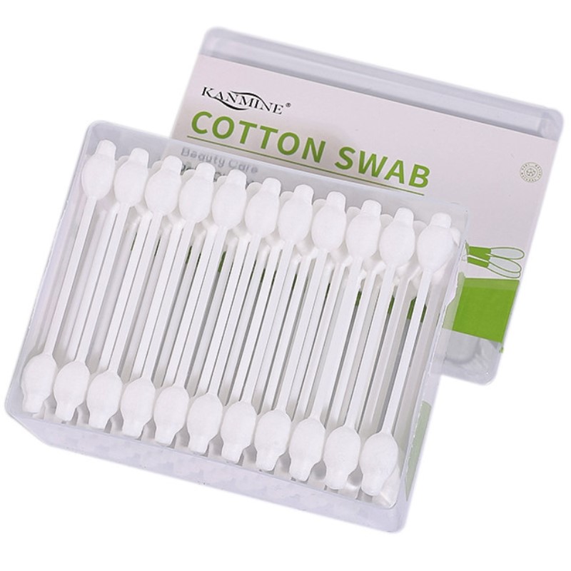 Cotton Swabs - Plastic Stick (300 pieces/box)
