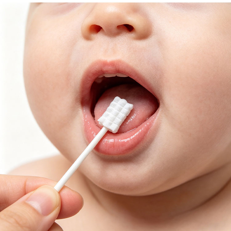 Baby Oral Gauze Cleaner Paper Stem - Image 7
